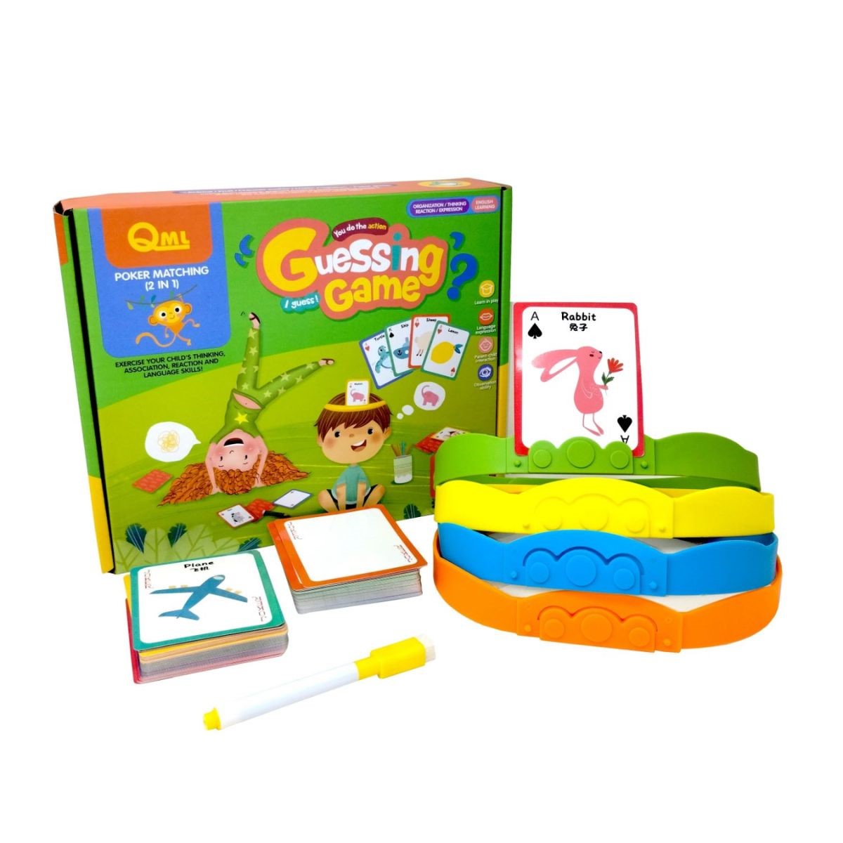 Jeu de Devinettes 2-en-1 – Guessing Game Jeux Montessori