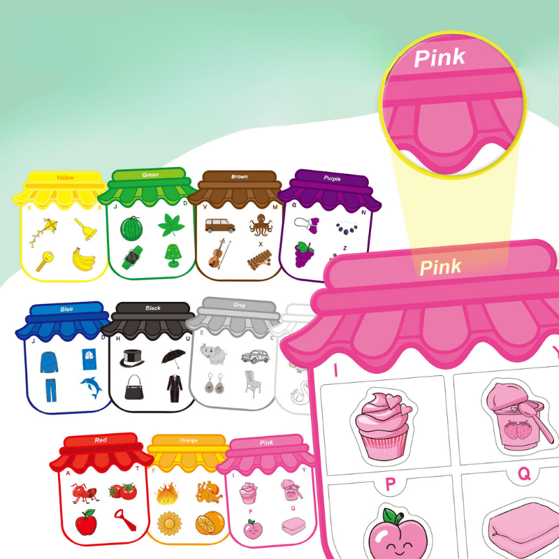 HappyStickers Montessori - Jeux Montessori