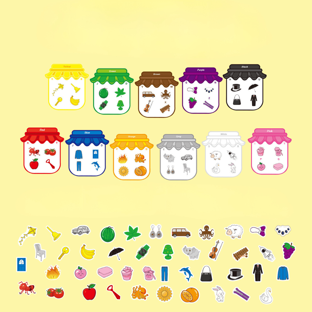 HappyStickers Montessori - Jeux Montessori