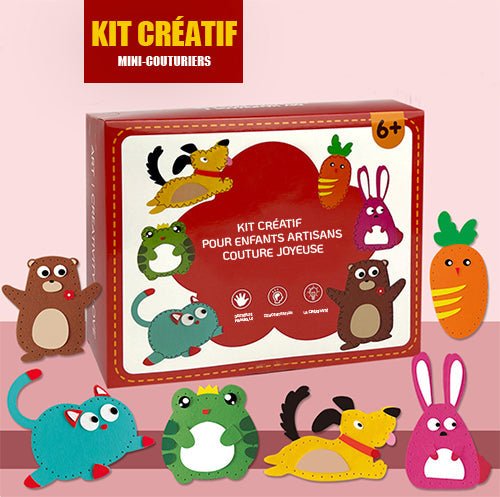MiniCouture - Kit de Couture Ultime pour Enfants - Jeux Montessori