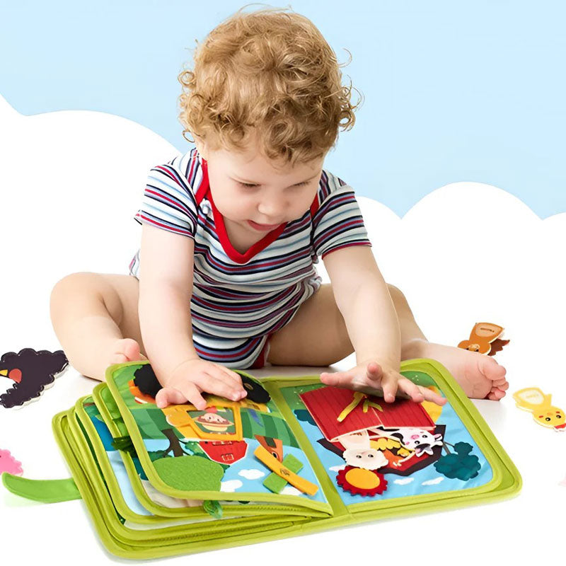 Livre éducatif Montessori sur les histoires de la ferme Jeux Montessori