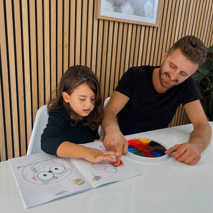 Kit de peinture au doigt montessori