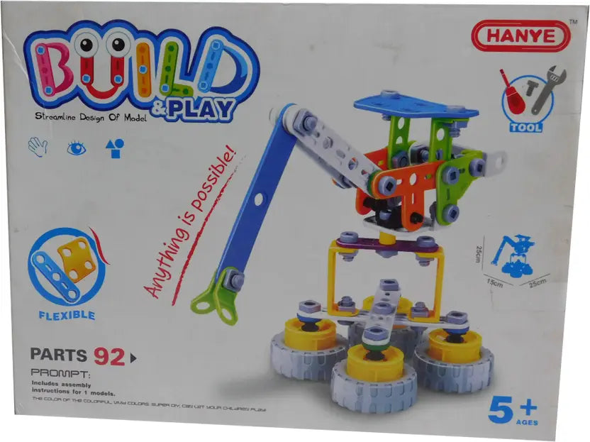 Kit Ingénieur Junior – 92 Pièces Jeux Montessori