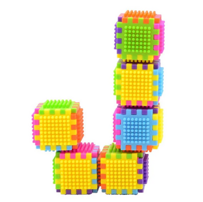 BLOCKS DE CONSTRUCTION 24 PIÈCES Jeux Montessori