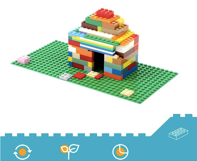 Bricks - Blocks De construction 1000 PCS Jeux Montessori