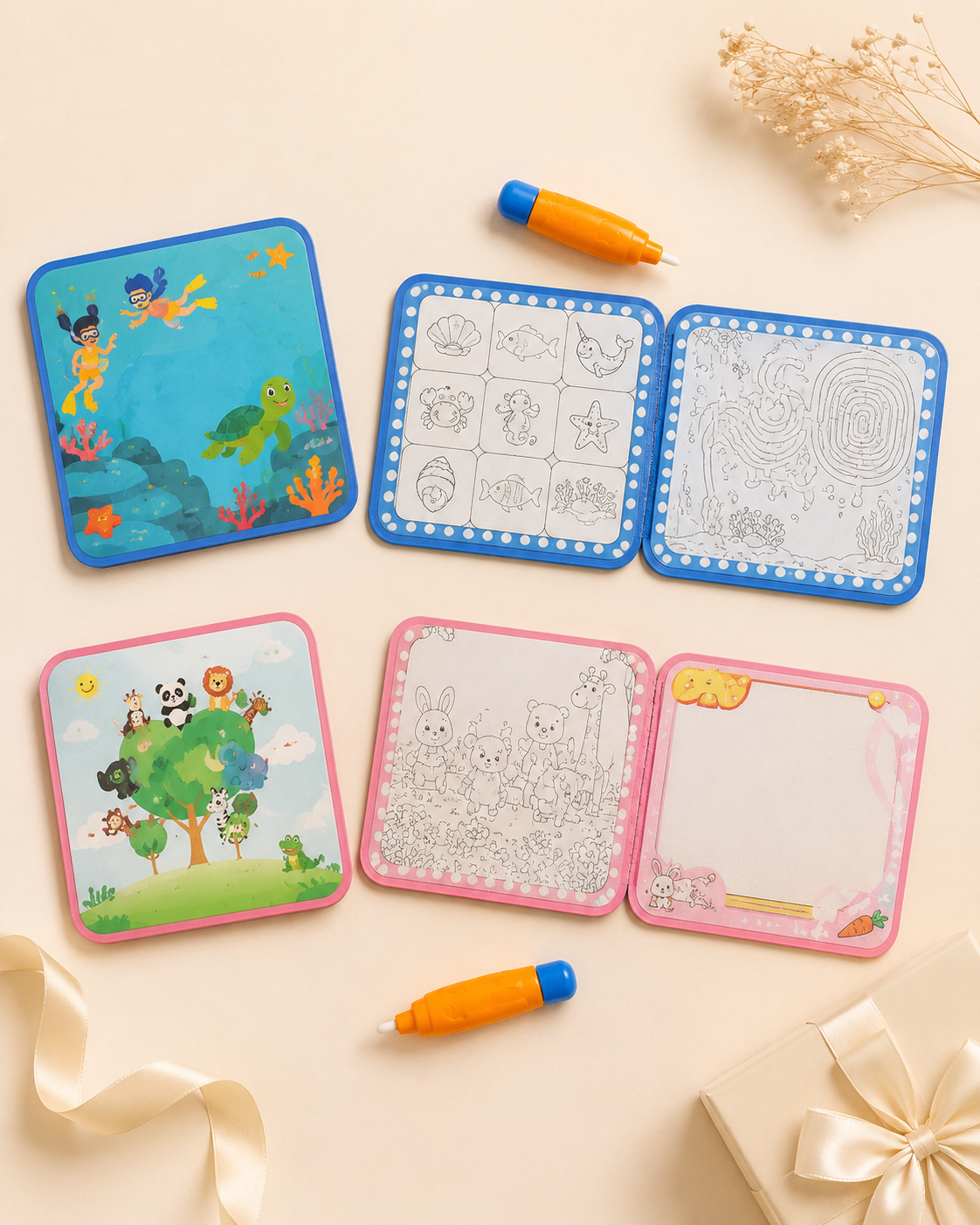 Coloréo™ Livre de Coloriage à l’eau Magique