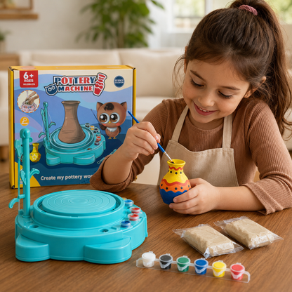 CréaPotte™ – Le Kit de Poterie Magique pour Enfants