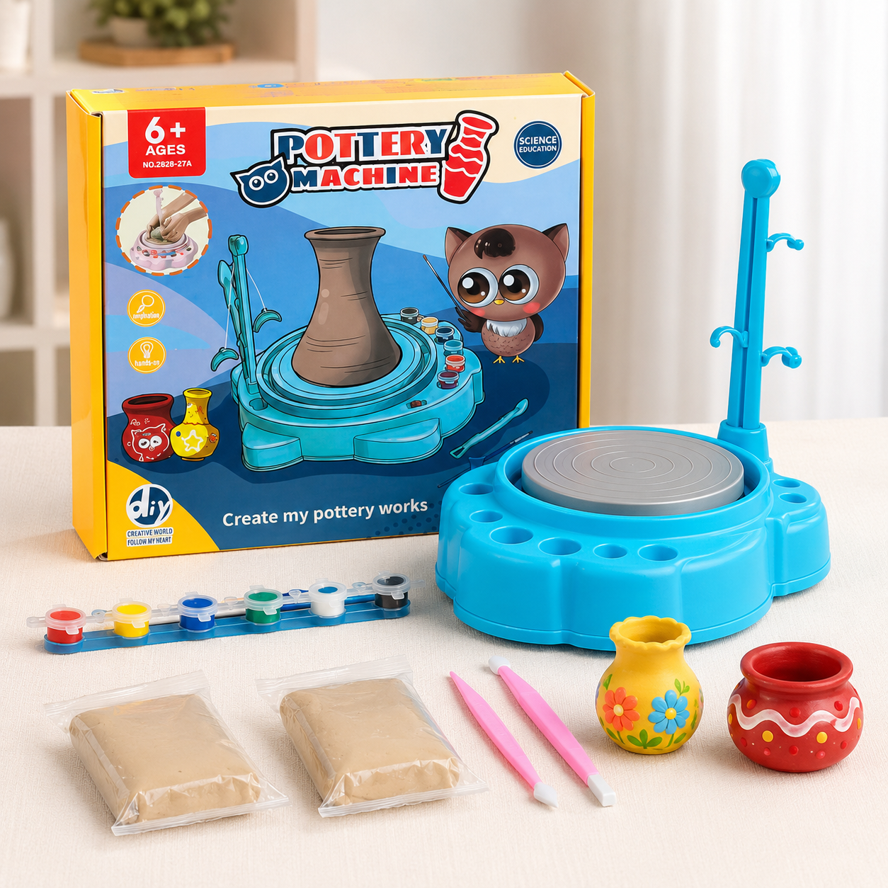 CréaPotte™ – Le Kit de Poterie Magique pour Enfants