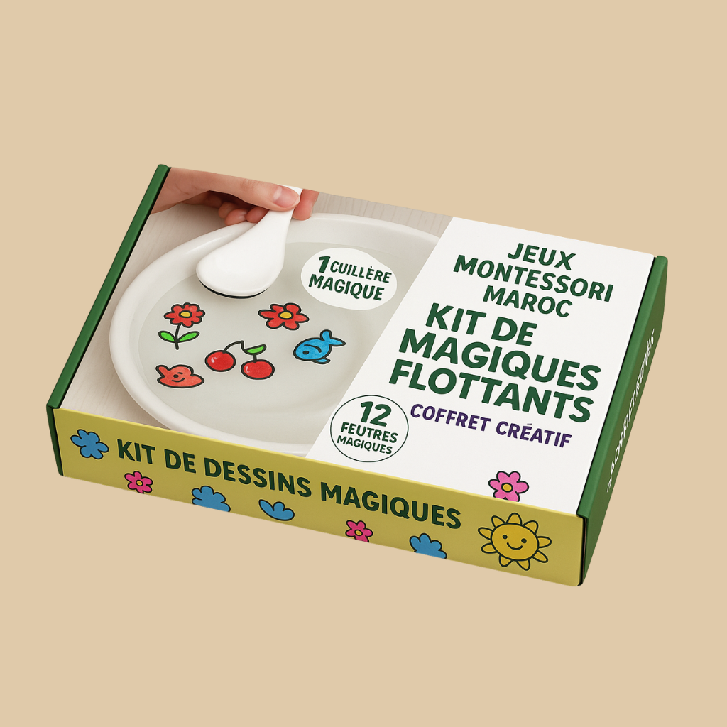 Kit dessins magiques flottants Jeux Montessori