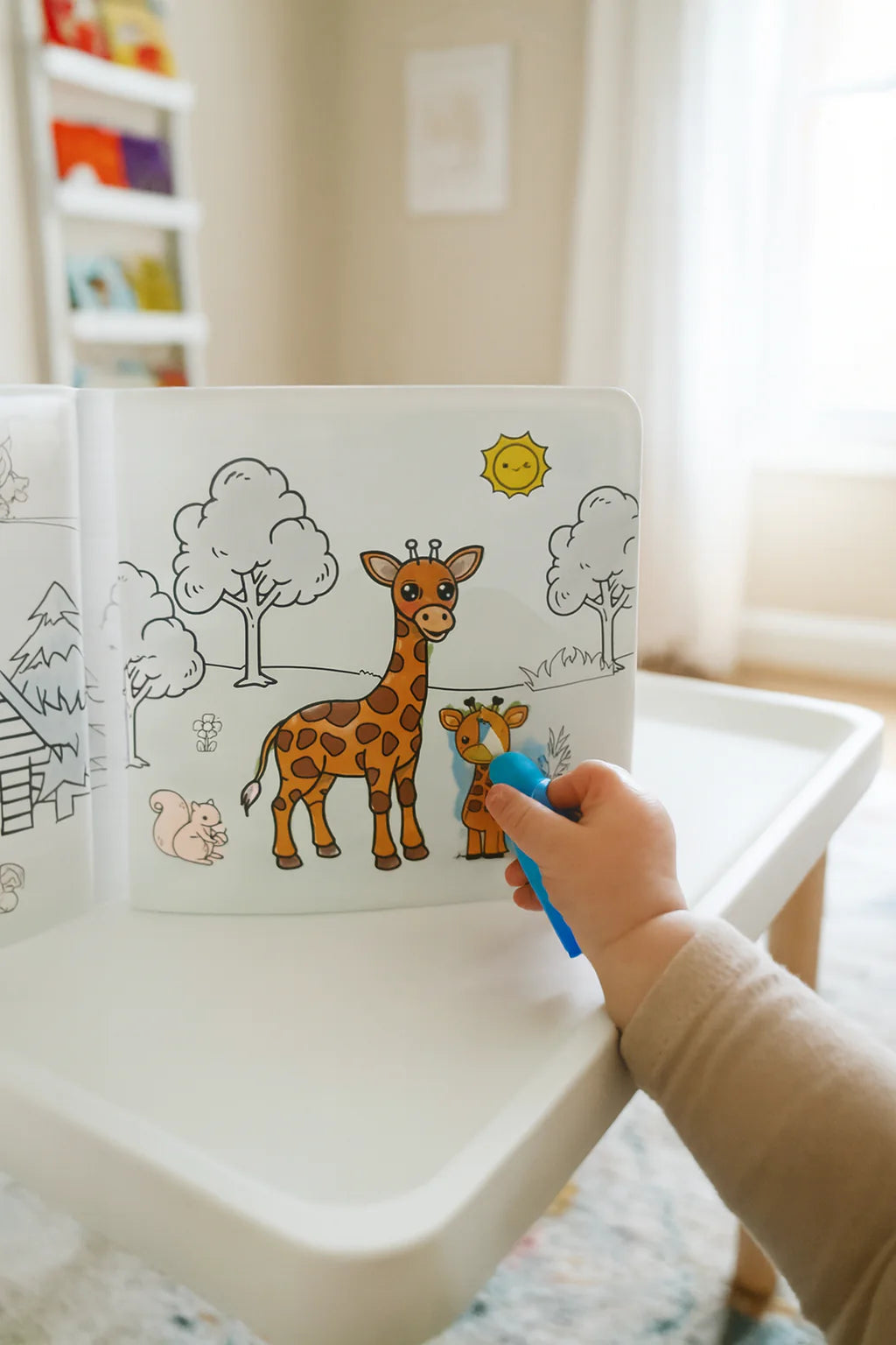 Coloréo™ Livre de Coloriage à l’eau Magique Jeux Montessori