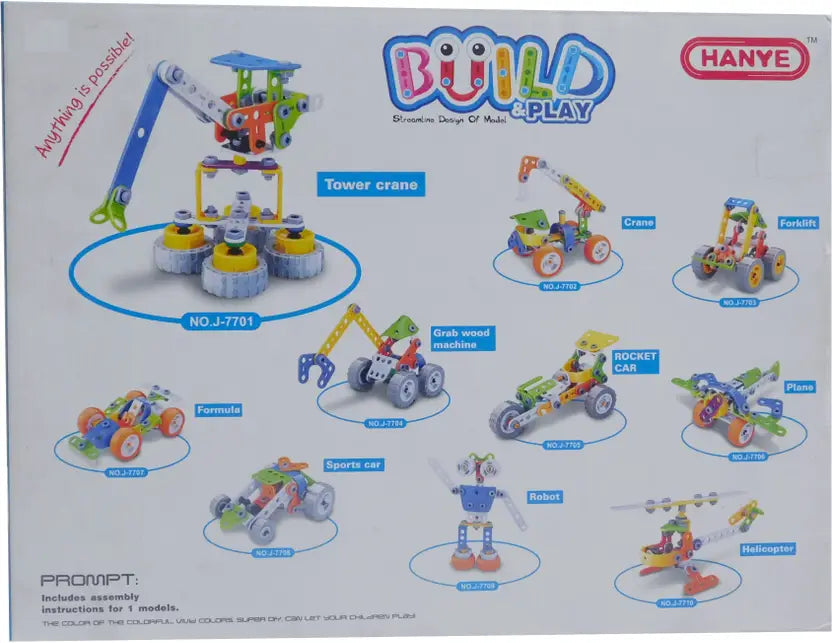 Kit Ingénieur Junior – 92 Pièces Jeux Montessori