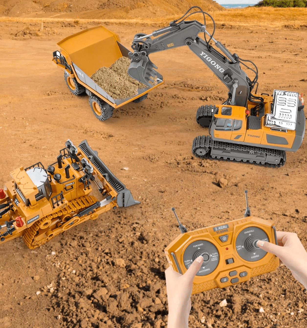 ConstructPro - Machines télécommandées - Jeux Montessori