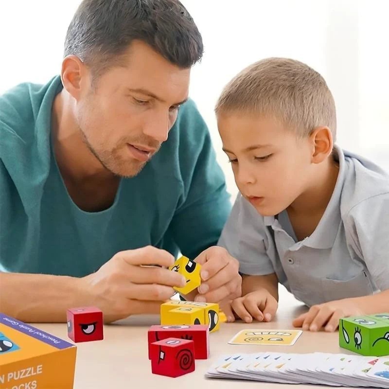 FaceRubik™ - Jeu de Société Éducatif - Jeux Montessori