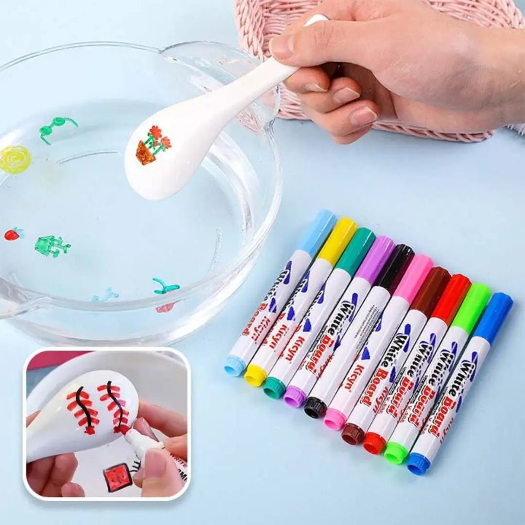 Kit de dessins magiques flottants - Jeux Montessori