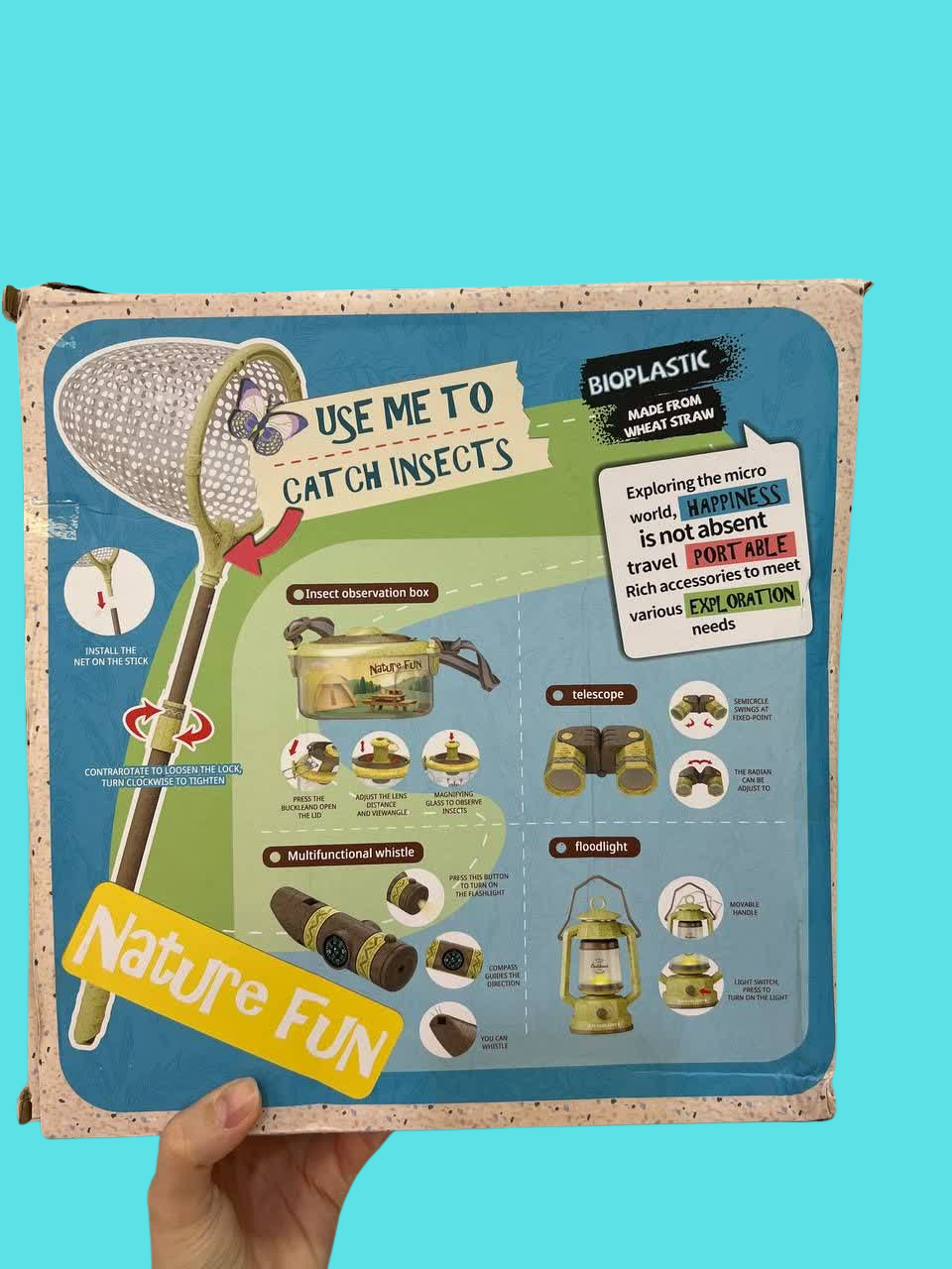 Kit d’Exploration Nature Montessori Jeux Montessori