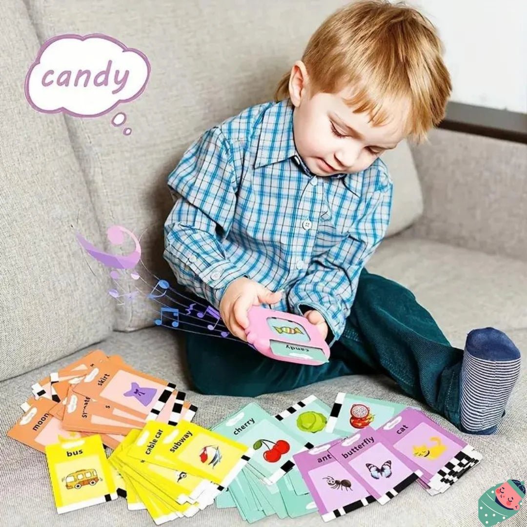 LECTEUR DE CARTES ÉDUCATIF FRANÇAIS - ANGLAIS - Jeux Montessori