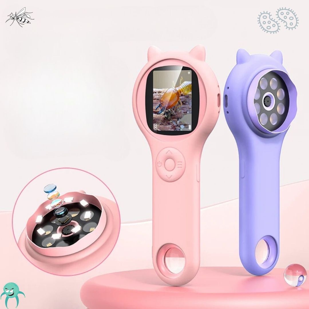 Microscope Digital Portable Enfant - Jeux Montessori
