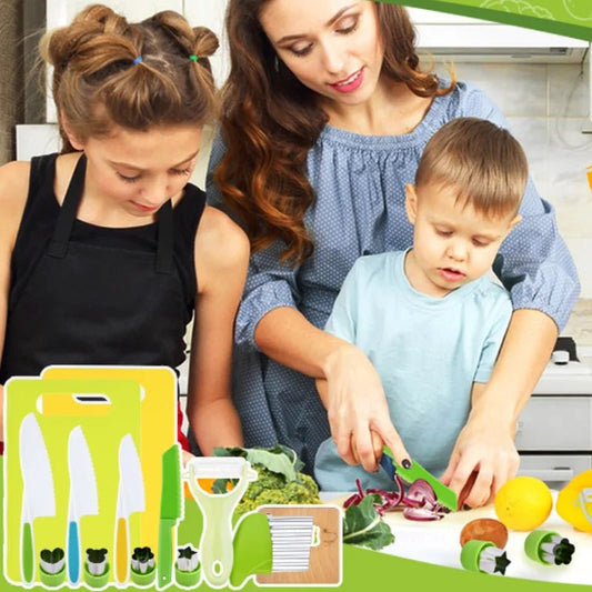 Mini Chef - Kit de Cuisine 13pcs (18 mois+) - Jeux Montessori