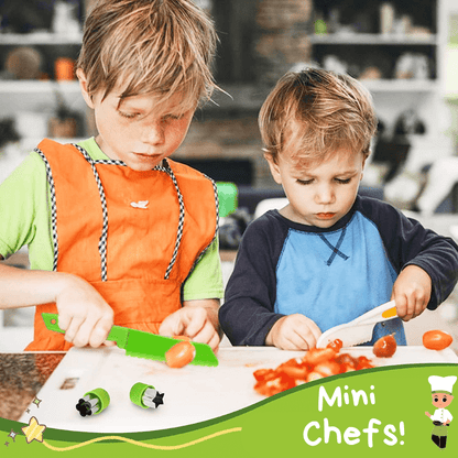 Mini Chef - Kit de Cuisine 13pcs (18 mois+) - Jeux Montessori
