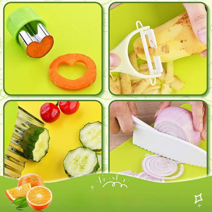 Mini Chef - Kit de Cuisine 13pcs (18 mois+) - Jeux Montessori