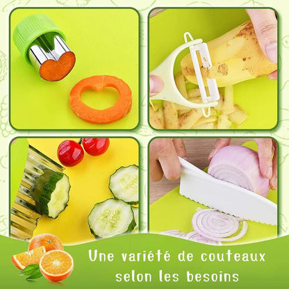 MiniChef - Kit de Cuisine 13pcs (18 mois+) - Jeux Montessori