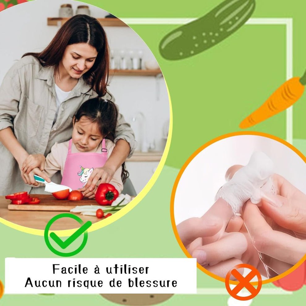 MiniChef - Kit de Cuisine 13pcs (18 mois+) - Jeux Montessori