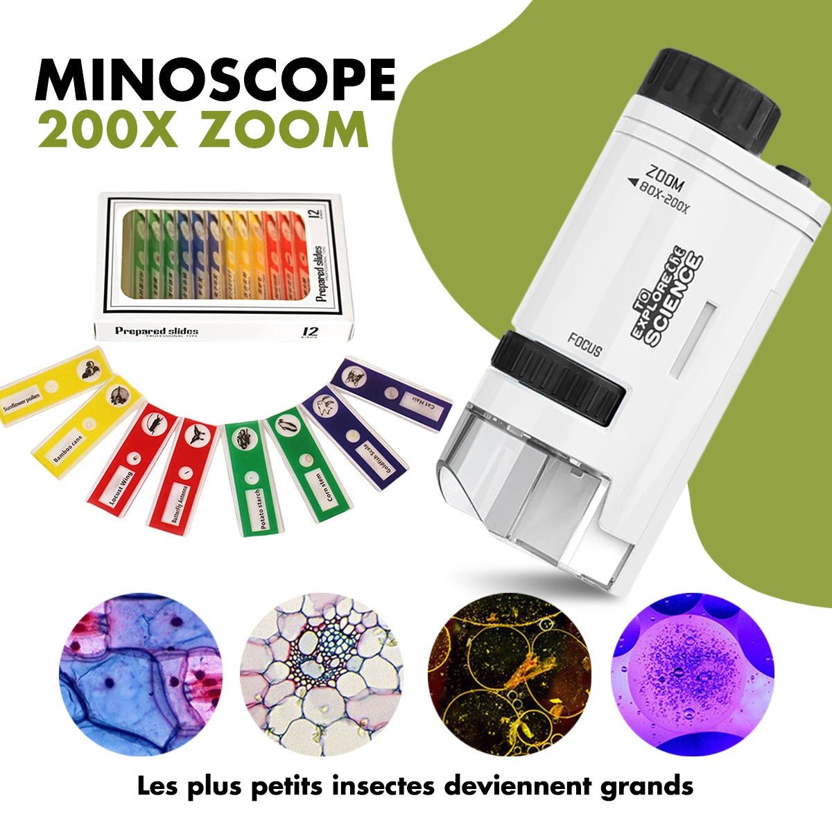 MiniScope Pro L'original 💯 - Jeux Montessori
