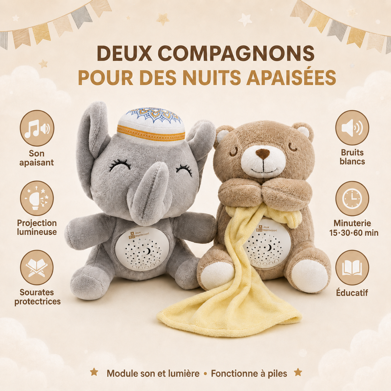 Peluche doudou coranique