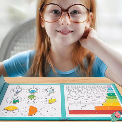 PUZZLE MAGNÉTIQUE DES FRACTIONS POUR ENFANTS ! - Jeux Montessori