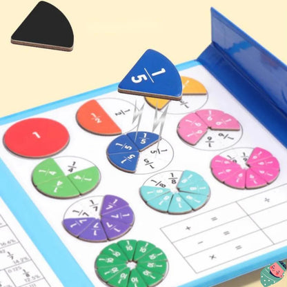 PUZZLE MAGNÉTIQUE DES FRACTIONS POUR ENFANTS ! - Jeux Montessori
