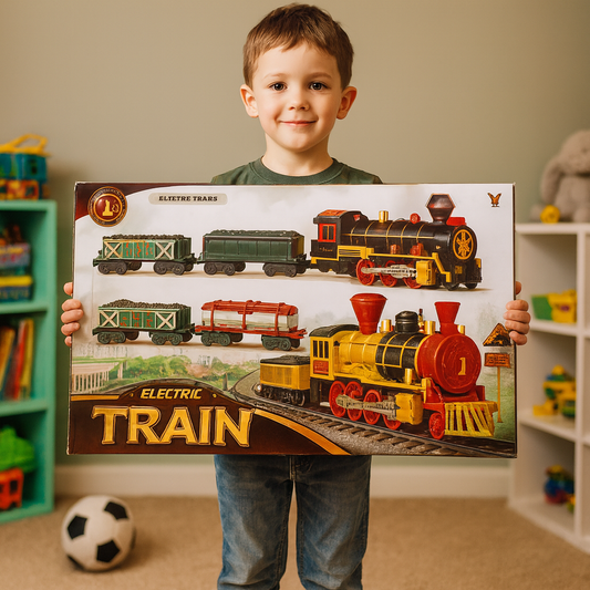 Circuit de train pour enfants Jeux Montessori