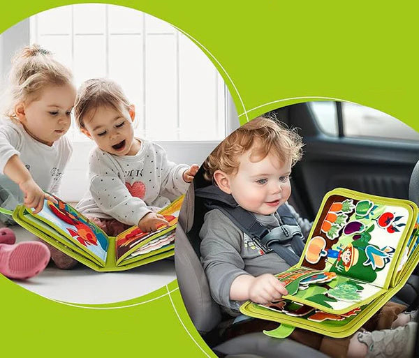 Livre éducatif Montessori sur les histoires de la ferme Jeux Montessori